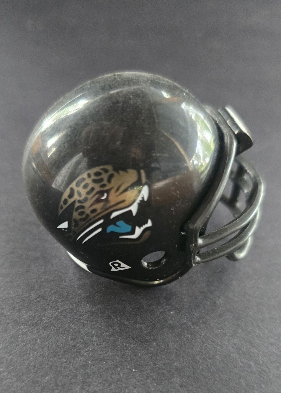 Jacksonville Jaguars Helmet Black NFL Football Riddell Mini Collectible